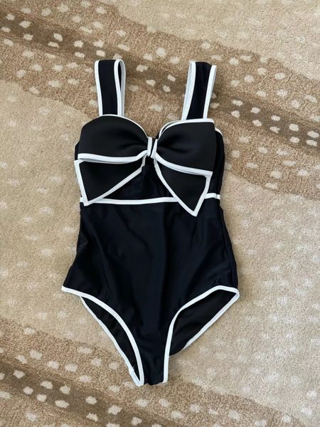 In love with this one piece swimsuit from Amazon! And it fits perfect! I would say to size up if between sizes. I’m wearing size medium. This would be a cute swimsuit for spring or summer vacations! Amazon Big Spring sale happening now! 

#LTKSeasonal #LTKswim #LTKsalealert