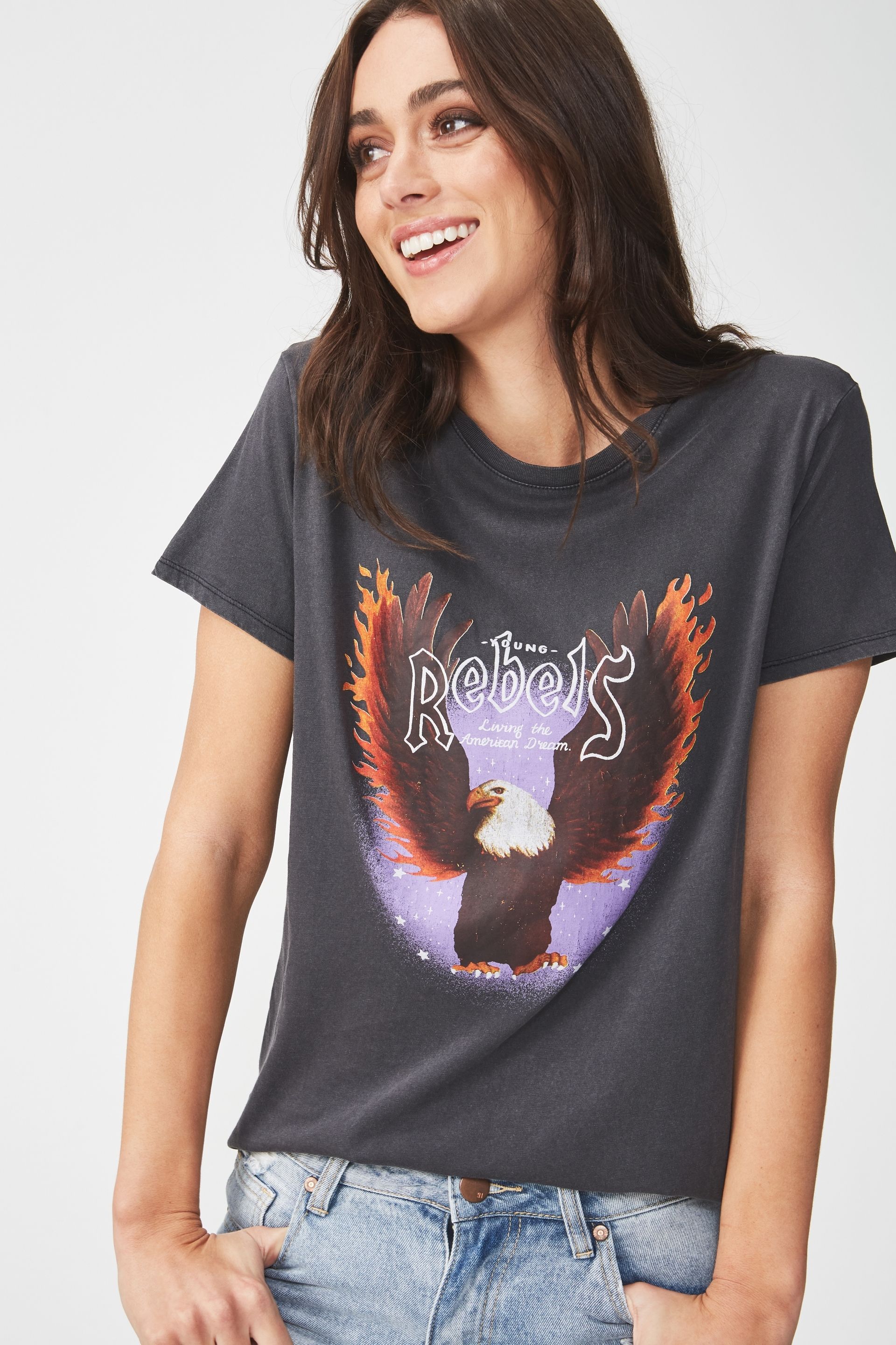 Tbar Fox Graphic T Shir | Cotton On (US)