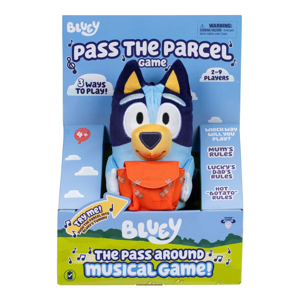 Bluey Pass The Parcel Game | Target