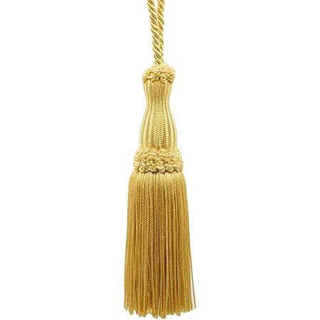 DÉCOPRO Decorative 5.5 Inch Key Tassel, Antique Gold Imperial II Collection Style# KTIC Color: 4... | Amazon (US)