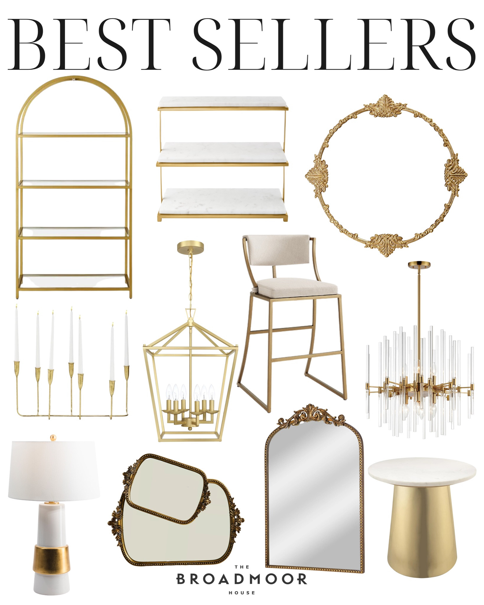 Gold home, gold decor, home decor, modern home, modern decor, lamp, lighting, chandelier, mirror, side table , counter stool, living room, bookcase

#LTKhome #LTKstyletip #LTKSeasonal