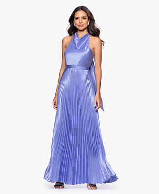 Women's Cowl Neck Sleeveless Gown | Macy's