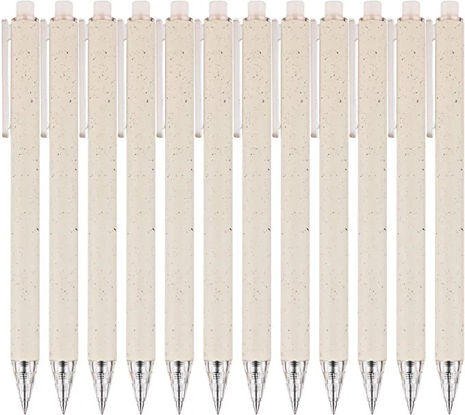 Gel Pens for Note Taking 12PCS RIANCY Black Ink Fine Point Pen Black Gel Pens Quick Dry Ink 0.5mm... | Amazon (US)