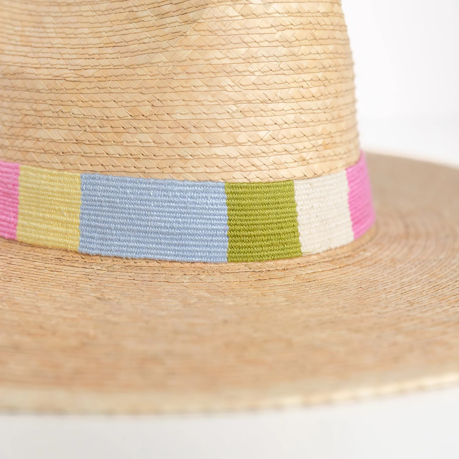 Berta Palm Hat | Gray and Fay