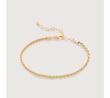 Rope Chain Bracelet | Monica Vinader (Global)