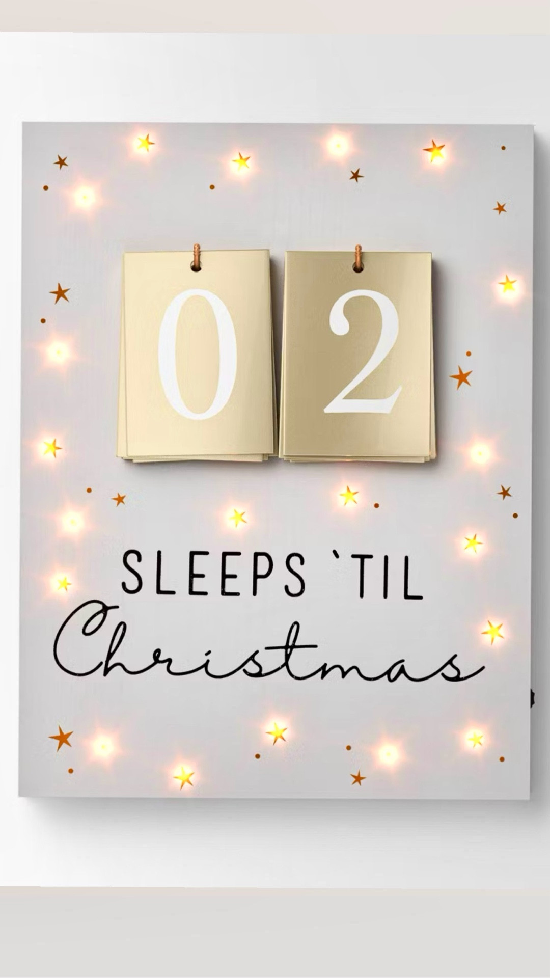 Back in stock🙌  Sleep until Christmas sign 🤩  Tap below to shop! Follow me @omabelle for more Fashion, Home & everything inbetween. Glad to have you here!!! 💕😊🙏

#LTKHoliday #LTKSeasonal #LTKItBag