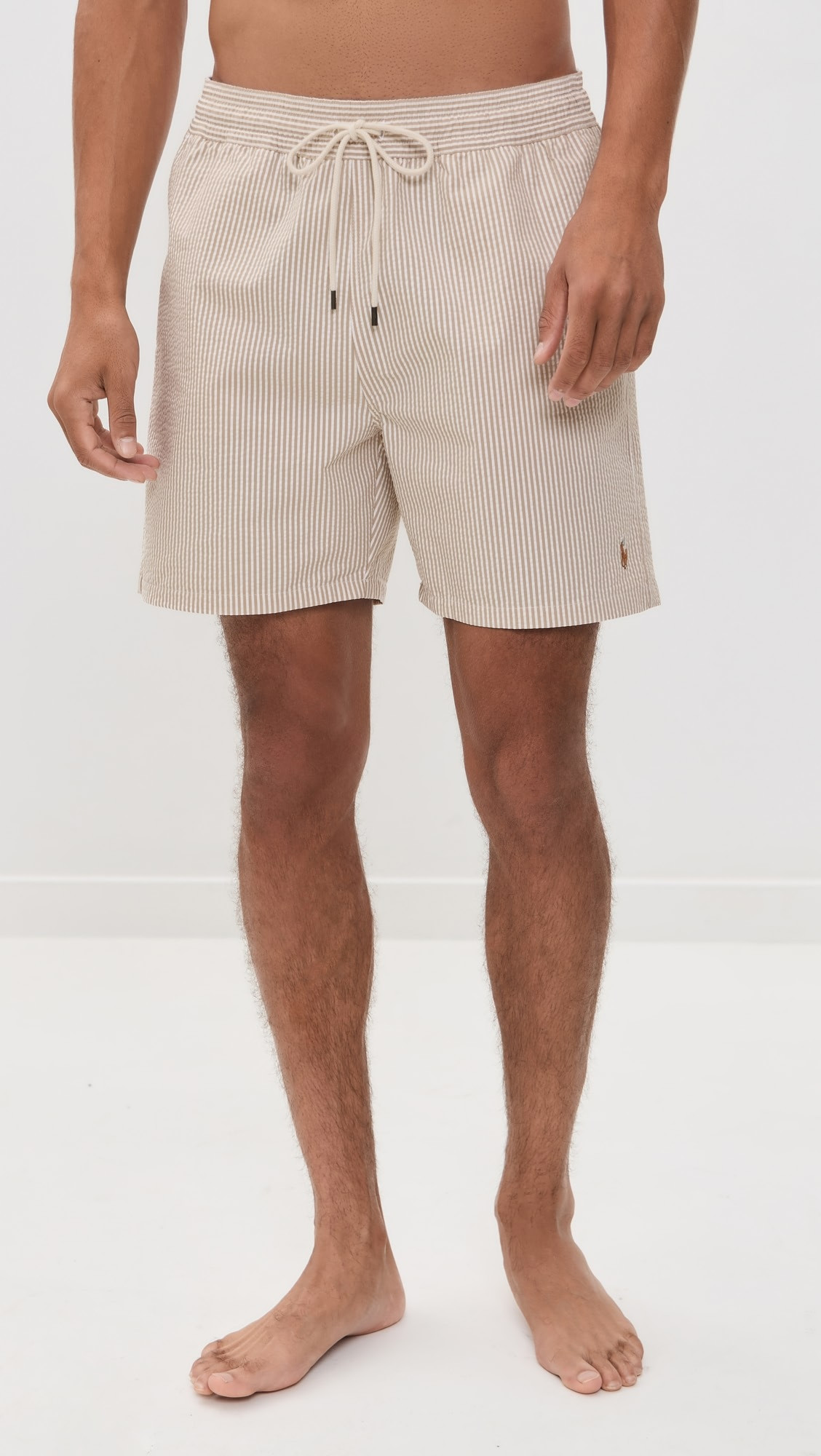 Traveler Seersucker Swim Trunks 6" | Shopbop