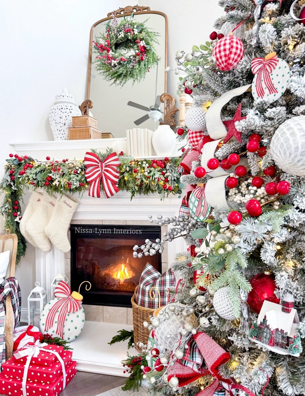 🎄 All the red & green details, classic plaid, and timeless Christmas charm. ❤️✨
We’re officially holiday-ready!

#LTKHome #LTKHoliday #LTKSeasonal