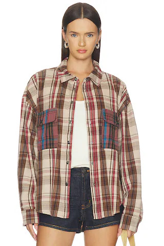 Prairie Check Daria Shirt
                    
                    One Teaspoon | Revolve Clothing (Global)