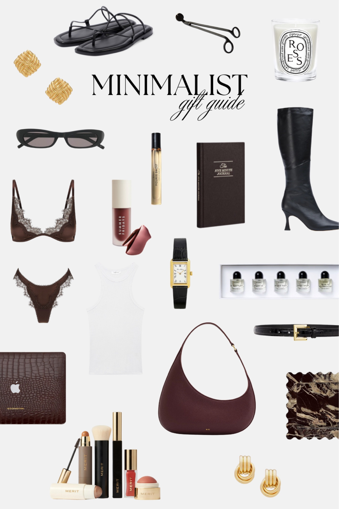 Gifts for girls that love minimalistic, old money, quiet luxury type of style. Everything is timeless, from watches to jewellery, bags, decor and lingerie 🖤 

#LTKnewzealand #LTKgiftguide #LTKaustralia