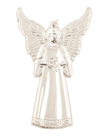 Made In Usa Sterling Silver Angel Ornament | TJ Maxx