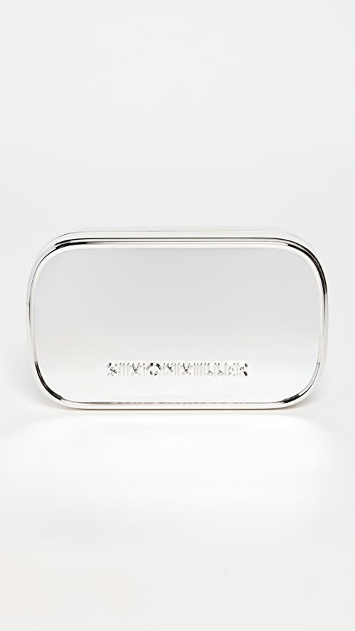 Simon Miller S873 Pill Clutch | Silver Bag | Metallic Bag | Evening Bag | Party Bag | Shopbop