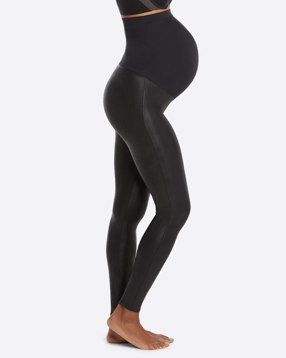 Mama Faux Leather Leggings | Spanx