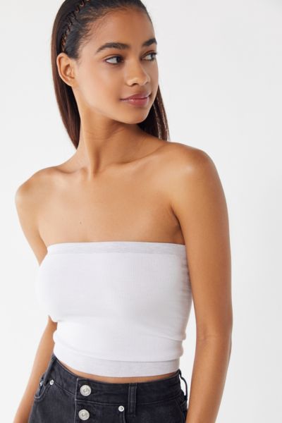 Out From Under Markie Seamless Tube Top - White M/L at Urban Outfitters | Urban Outfitters (US and RoW)