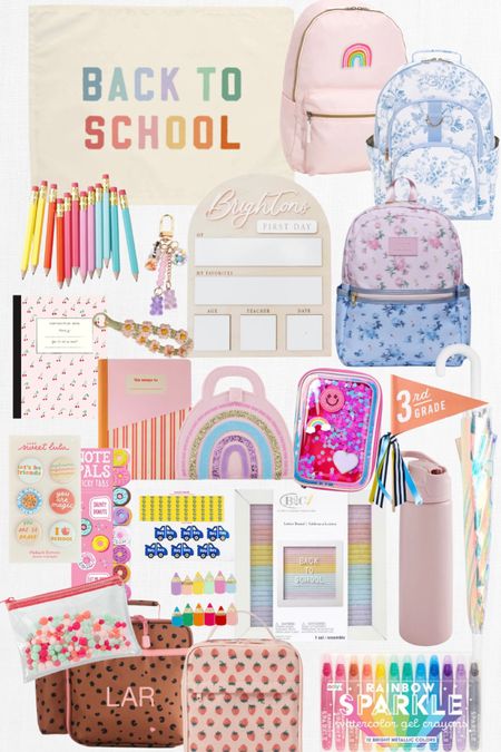 The one-month countdown has begun until the first day of school for all THREE of our girls! 🍎✏️ I’m busy shopping for cute back-to-school finds and I’ve rounded up so many adorable school day picks, including our all-time favorite backpacks to help make your own back-to-school shopping easier! More details on GLITTERINC.COM. 

#LTKBacktoSchool #LTKSeasonal #LTKkids