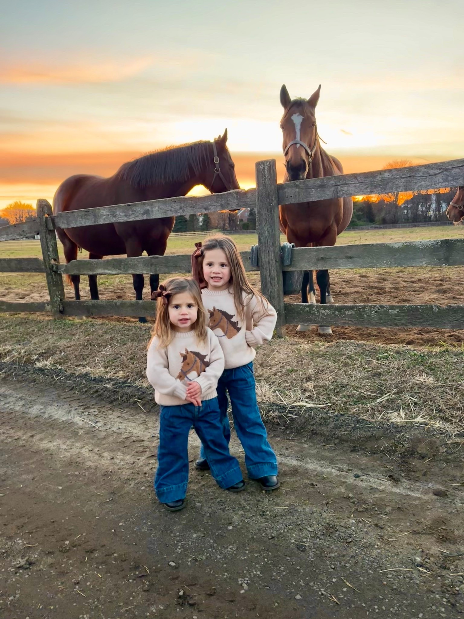 my horse lovin girlies 🐴🤎

#LTKootd #LTKmomlife #LTKdayinmylife