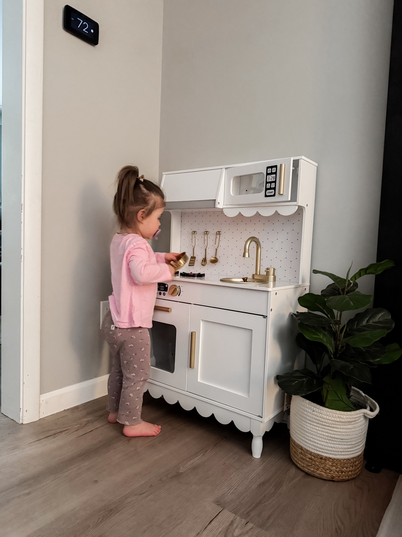Baby girl got the cutest little play kitchen from her aunties for her birthday 🥹 I will say this was a labor of love putting it together but overall it was very simple, just takes a little time work all the smaller pieces! Excited to add some more kitchen toys for her to play with! 

Play kitchen, best choice products play kitchen, under $80, Amazon play kitchen, toddler girl play kitchen, toddler must haves 

#LTKKids #LTKmomlife #LTKSaleAlert
