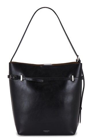 Belted Tote Bag in Black | Revolve Clothing (Global)