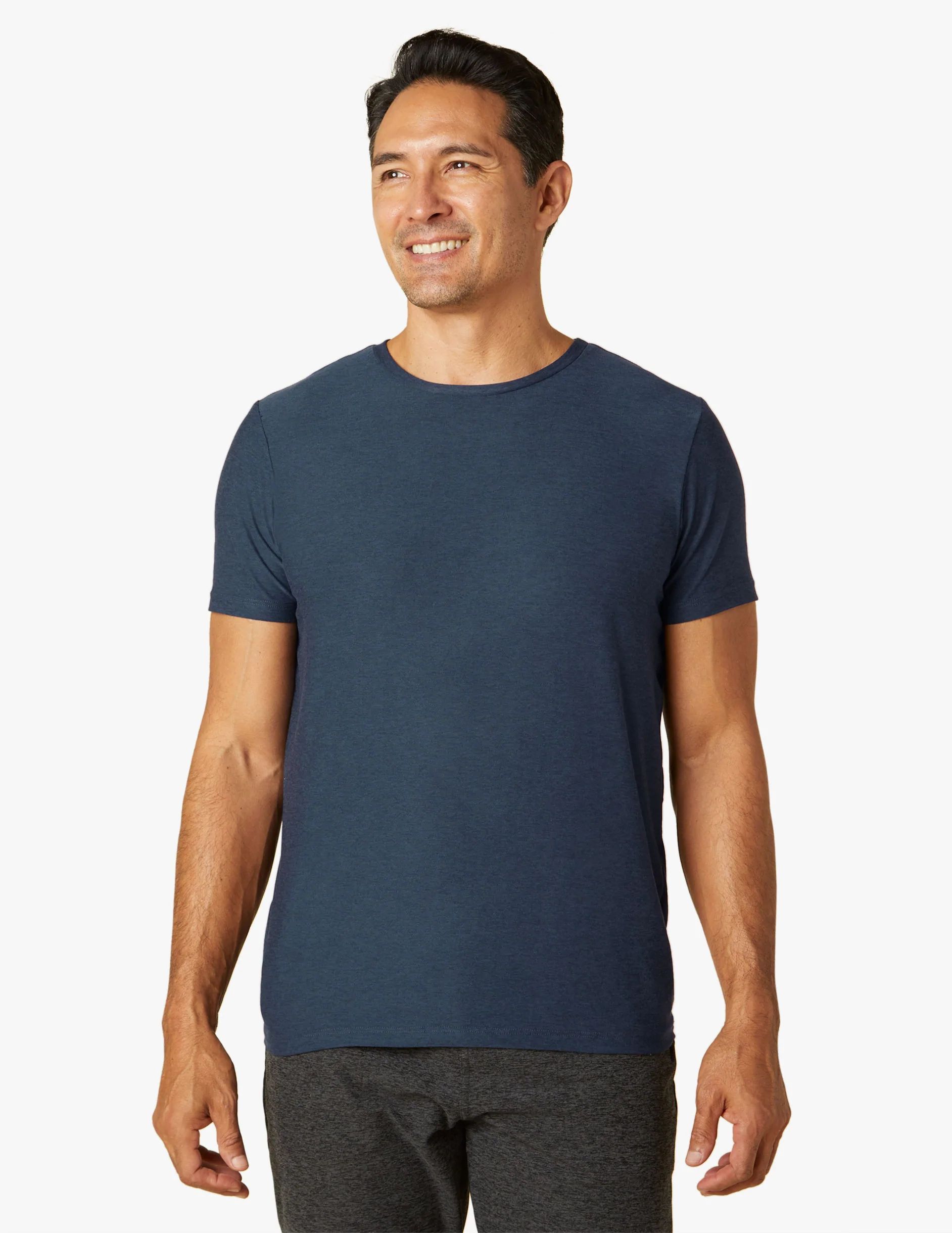 Featherweight Always Beyond Men's Crew Tee | Beyond Yoga | Beyond Yoga