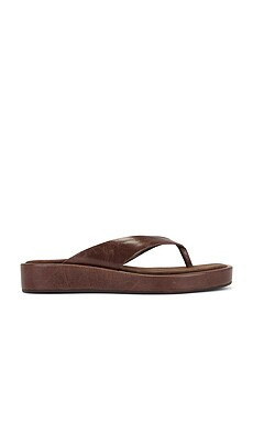 Tony Bianco Kyra Flip Flop in Chocolate Vintage from Revolve.com | Revolve Clothing (Global)