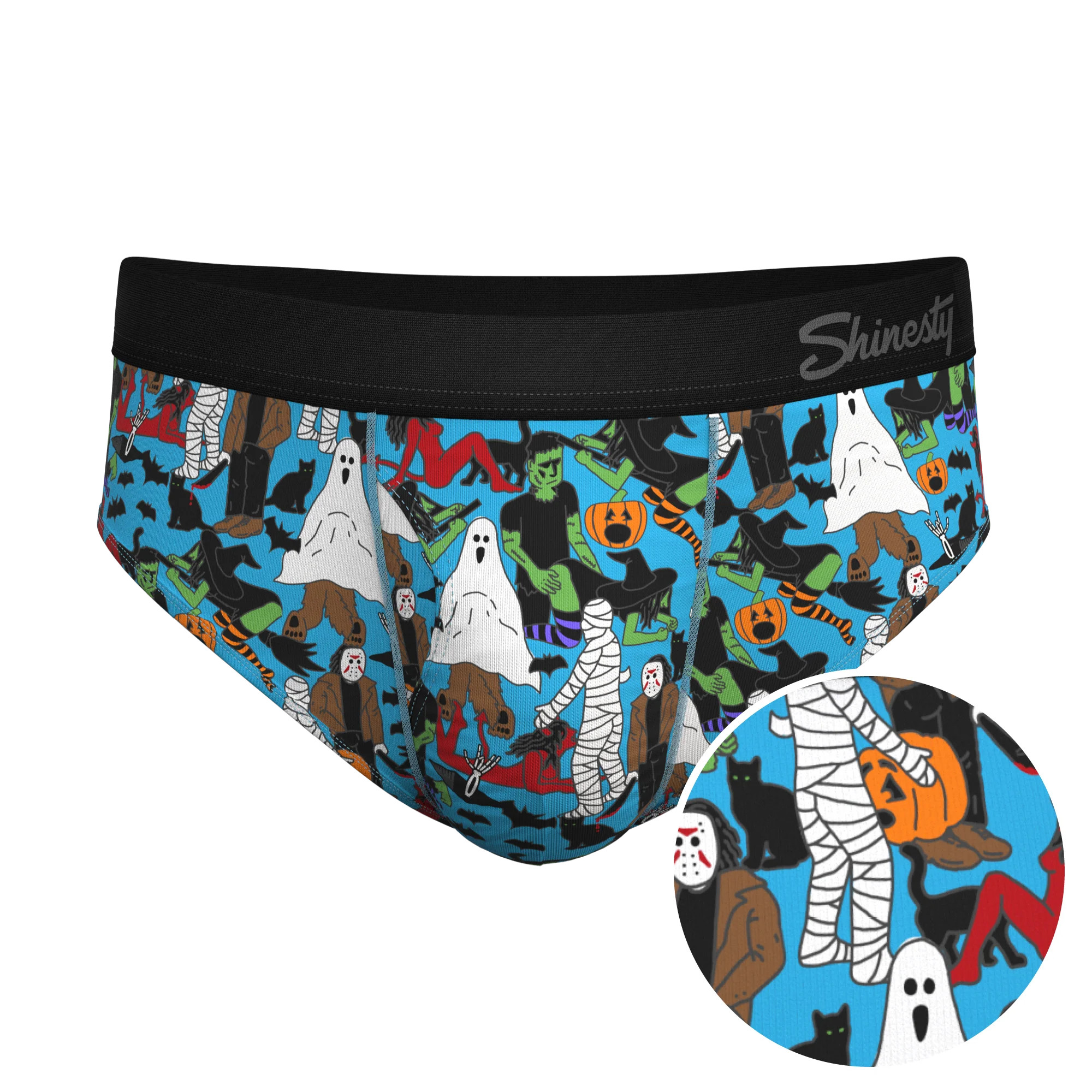 Halloween Characters Ball Hammock® Pouch Underwear Briefs | Shinesty