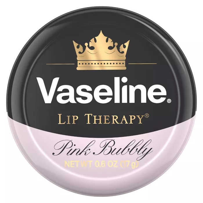 Vaseline Lip Tin Pink Bubbly - 0.6oz | Target