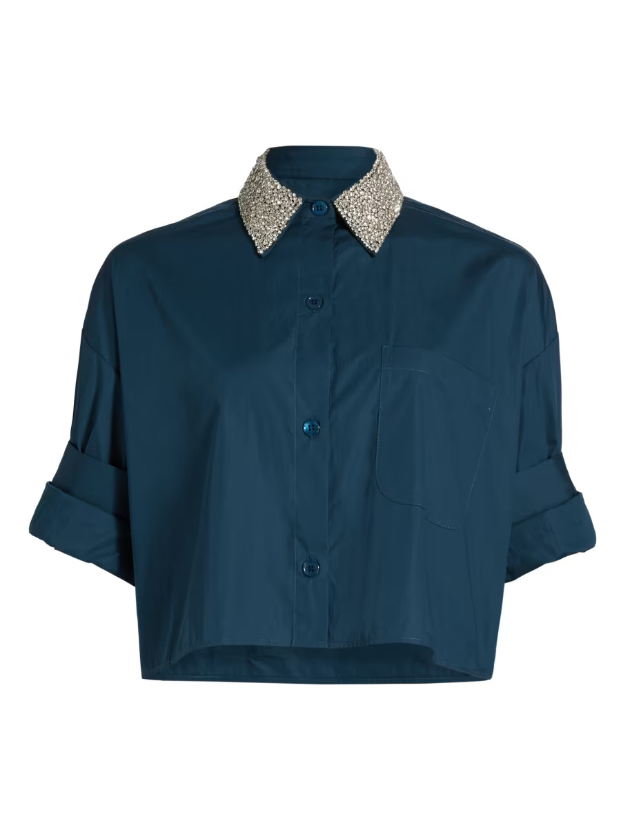 Next Ex Crystral Collar Shirt | Saks Fifth Avenue