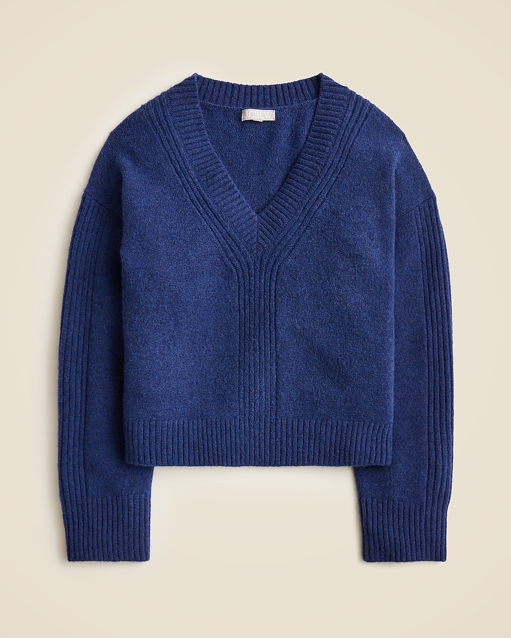 Relaxed V-neck sweater in Supersoft yarn | J. Crew US