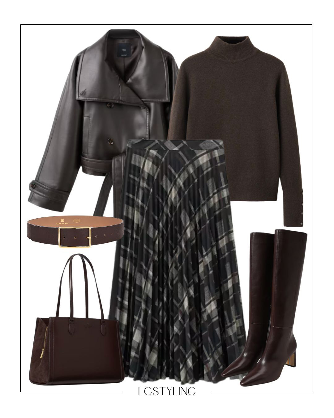 MONDAY – Office

Monday office style — elevated, polished, and entirely 30% off. A structured leather jacket layered over a soft mock-neck knit, paired with a pleated midi for movement and knee-high boots that anchor the look. A timeless workwear outfit built on rich neutrals you’ll reach for all season.

#LTKStyle #LTKSale #LTKFallFashion #WorkwearOutfit #OfficeStyle #NeutralOutfits #FallOutfits #QuietLuxuryStyle


 

#LTKootd #LTKSaleAlert #LTKgrwm