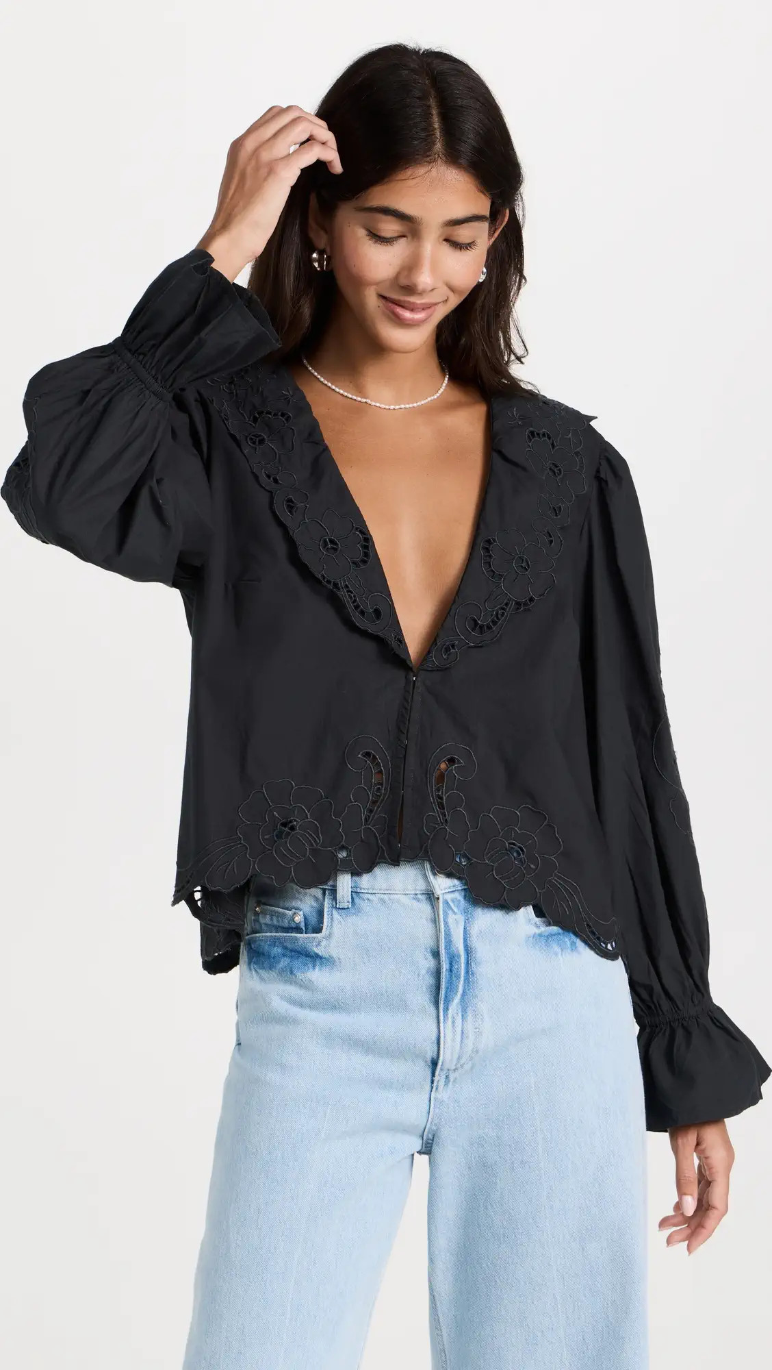 Free People Maisie Cutwork Top | Shopbop | Shopbop