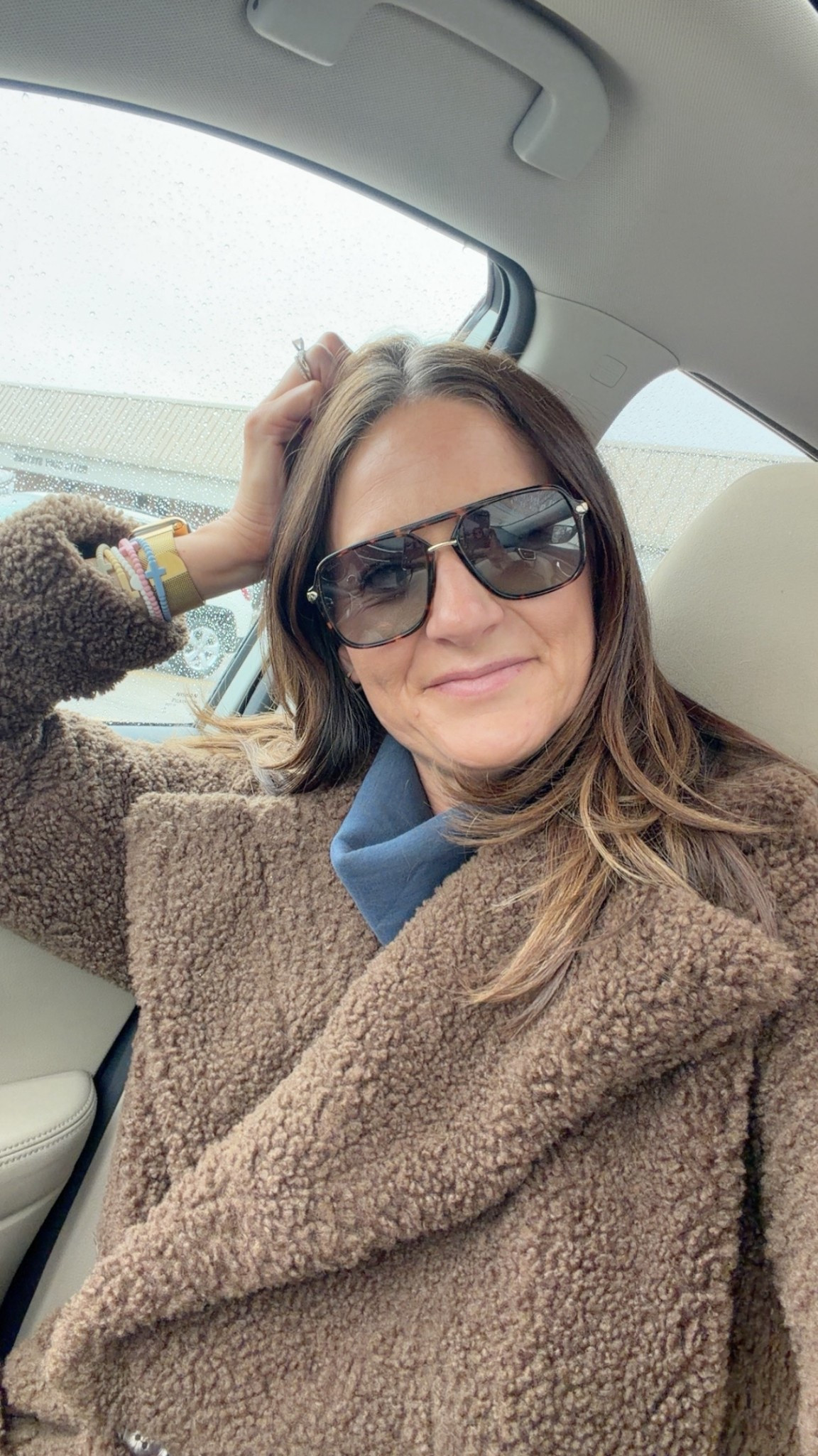 My teddy 🧸 coat is currently so soft and so warm! Exactly what I need for Illinois winters. ⛄️ 

Wearing a S, runs big

#LTKTall #LTKOver40 #LTKSaleAlert