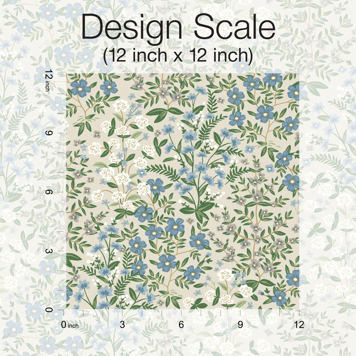 Wildwood Garden 27" L x 27" W Smooth Wallpaper Roll | Wayfair North America