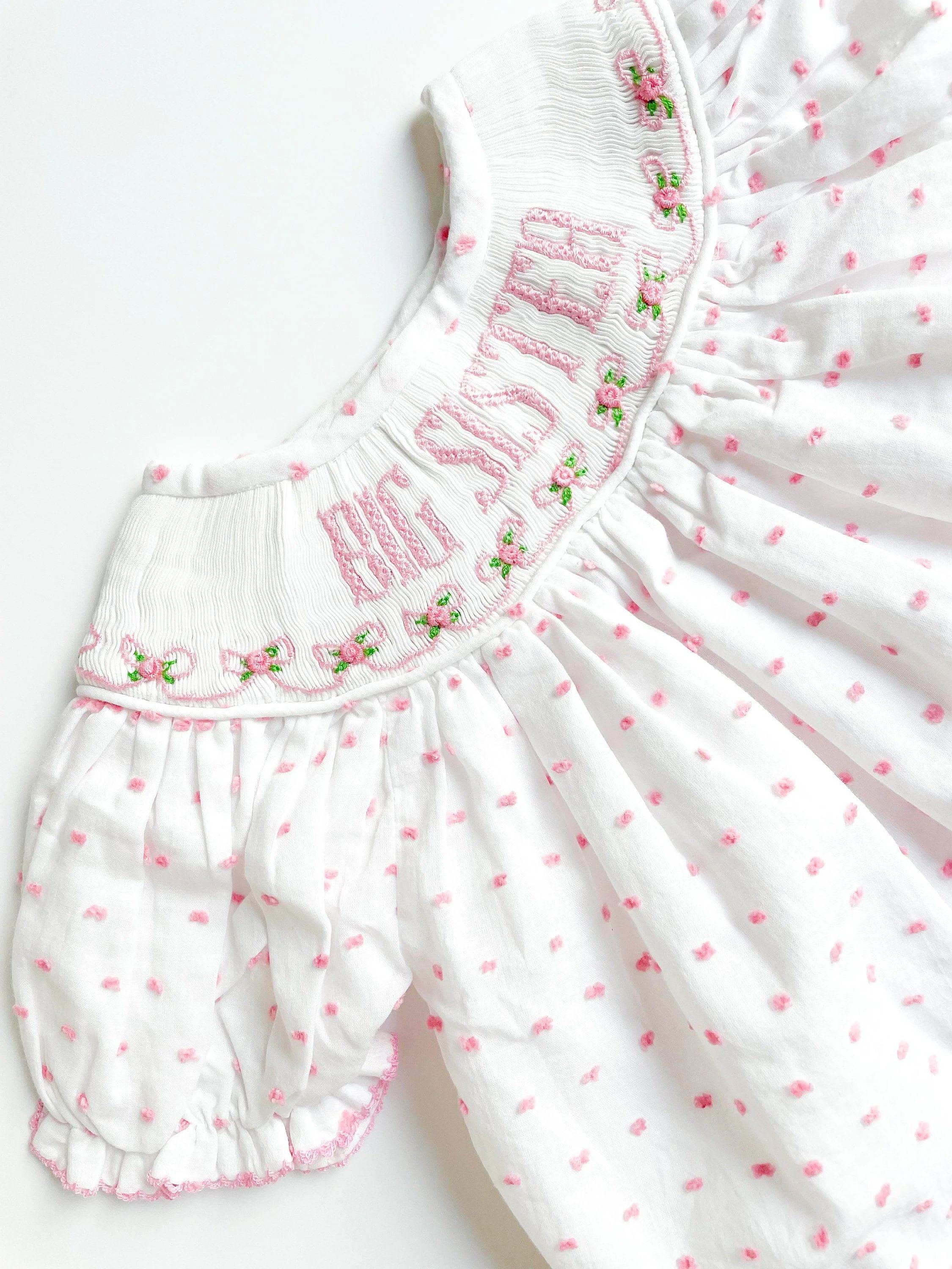 Pink Big Sister Dress | Poppy Kids Co