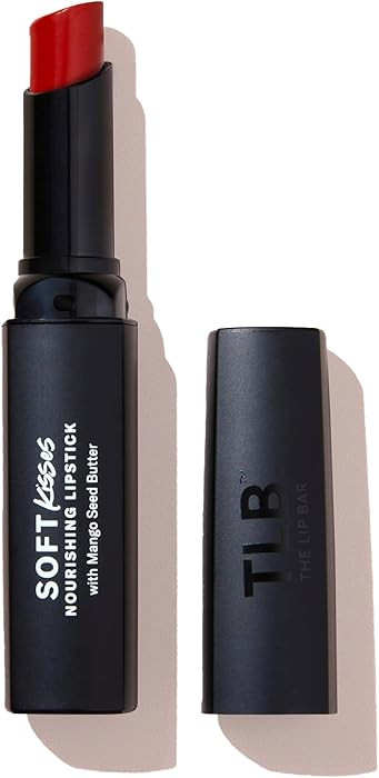The Lip Bar Vegan Soft Kisses Nourishing Lipstick, with Moisturizing Mango Seed Butter, Satin Fin... | Amazon (US)