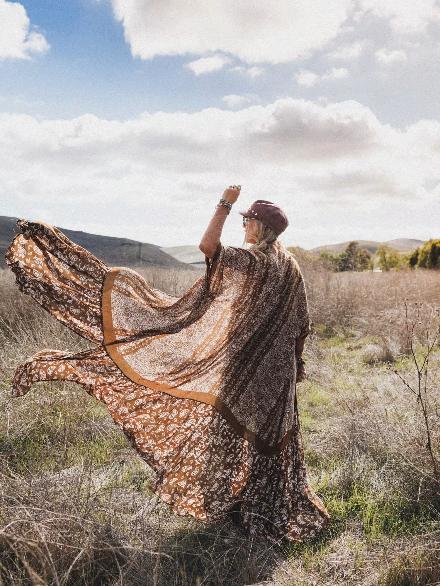 Paisley Tapestry Free Flow Duster Kimono — Three Bird Nest | Three Bird Nest