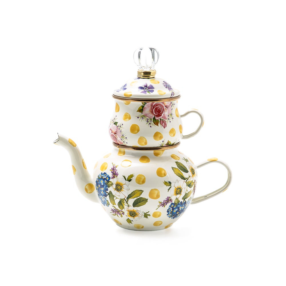Wildflowers Yellow High Tea | MacKenzie-Childs