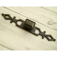 Vintage Style Handle Pull Kitchen Cabinet Door Wardrobe Knob Antique Bronze Drawer Dresser Furniture Back Plate | Etsy (US)