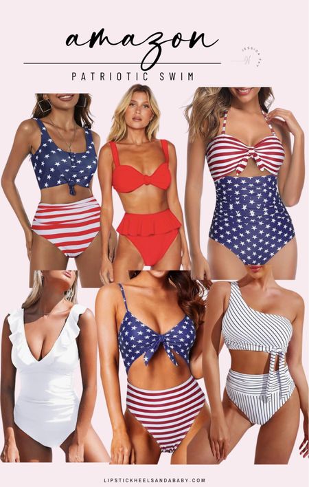 Amazon Memorial Day weekend
July 4th
Patriotic swimwear for women 