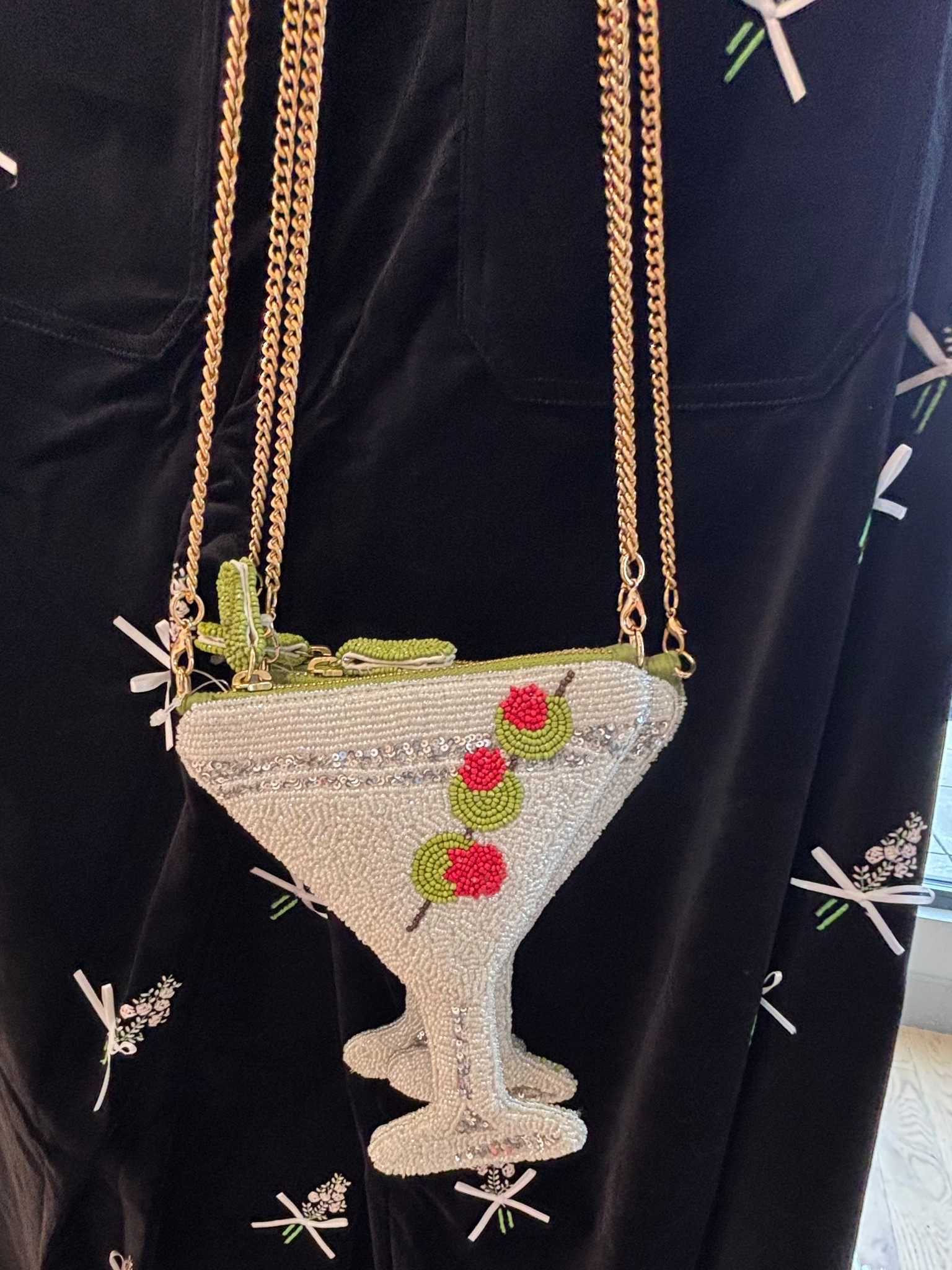 Martini pocketbook 
Beaded icon crossbody bag 


#LTKSaleAlert #LTKFindsUnder50 #LTKHoliday