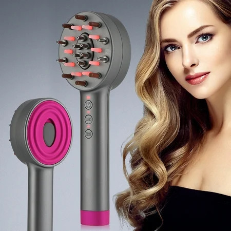 Flaremore Red Light Hair Comb Laser Hair Comb,Electric Scalp Massager Device Portable Oil Applicator ABS Material | Walmart (US)