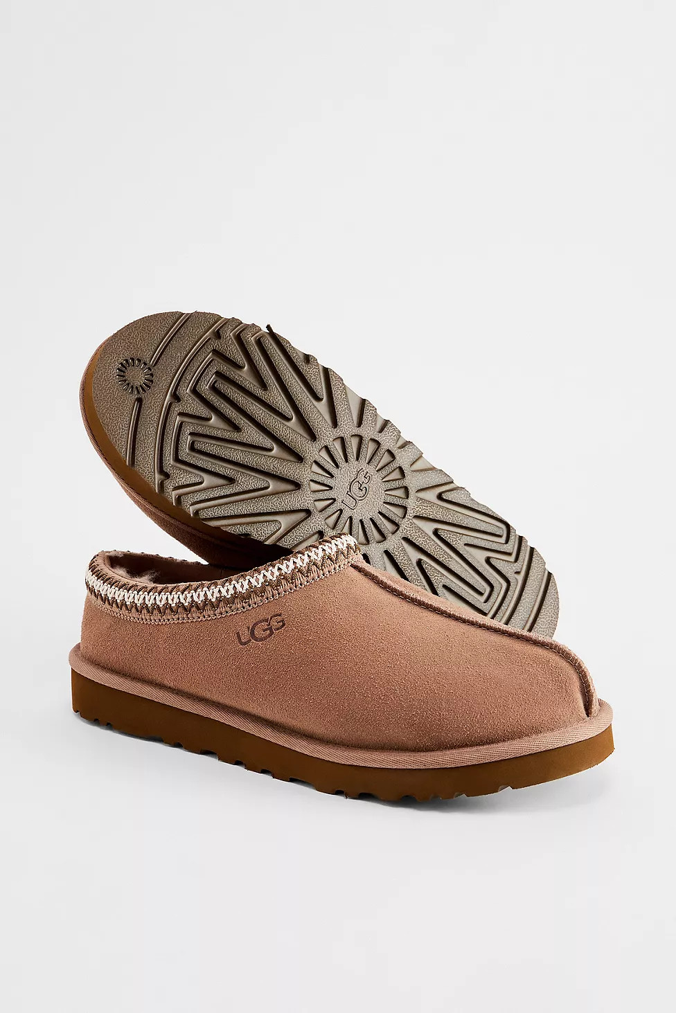 UGG Rocky Oak Tasman Slippers | Urban Outfitters UK
