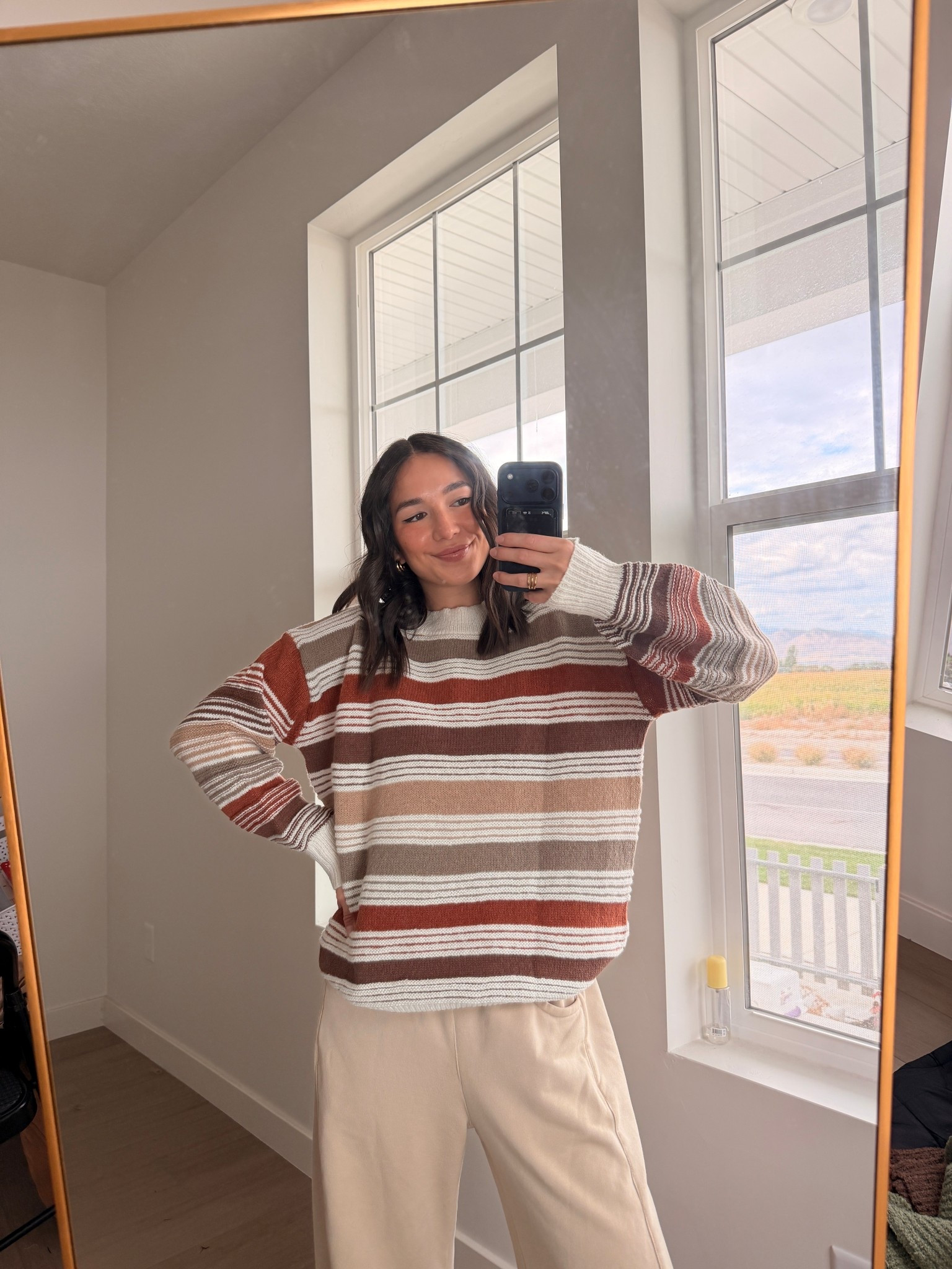 Fun cozy fall sweater - love this one #modestfashion 

#LTKFindsUnder100 #LTKFindsUnder50 #LTKSaleAlert