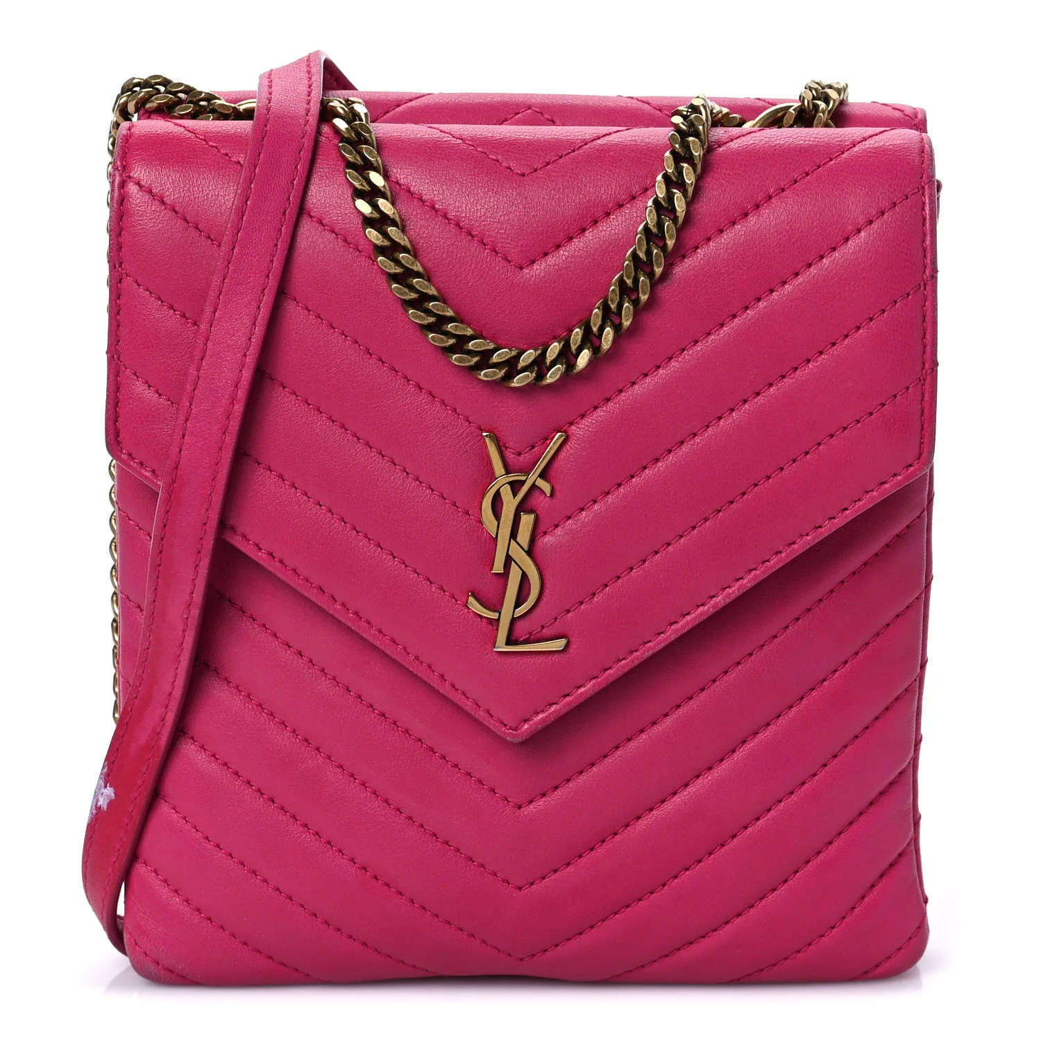 Lambskin Quilted Double Flap Bag Pink | FASHIONPHILE (US)