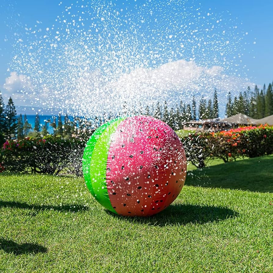 Giant Watermelon Beach Ball Sprinkler | Amazon (US)