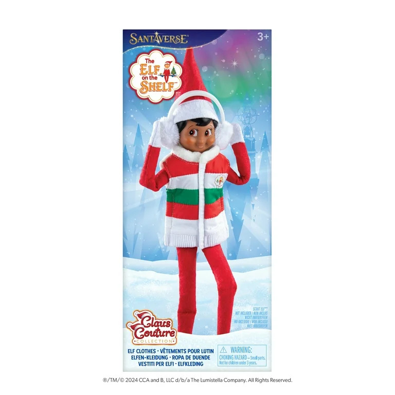 The Elf on the Shelf Claus Couture Collection Puffer Vest | Walmart (US)