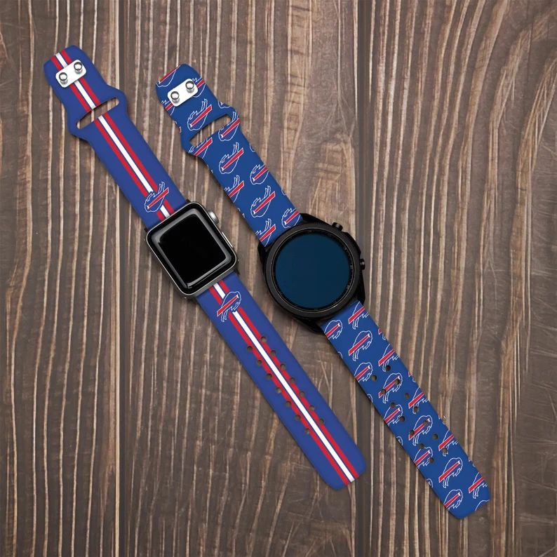 GAME TIME Buffalo Bills HD Watch Band Compatible With Apple | Etsy | Etsy (US)