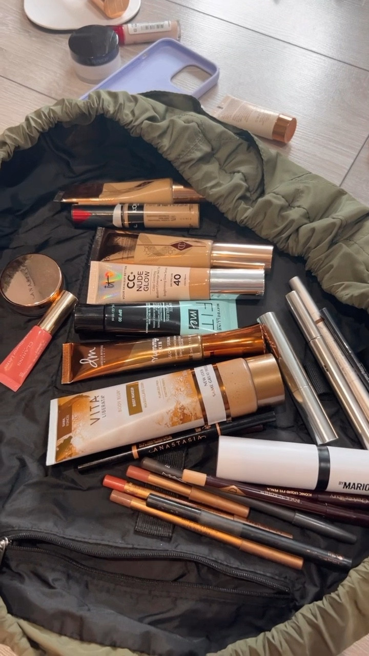 My holiday makeup products I pack in my suitcase! 

#LTKSeasonal #LTKbeauty #LTKFind