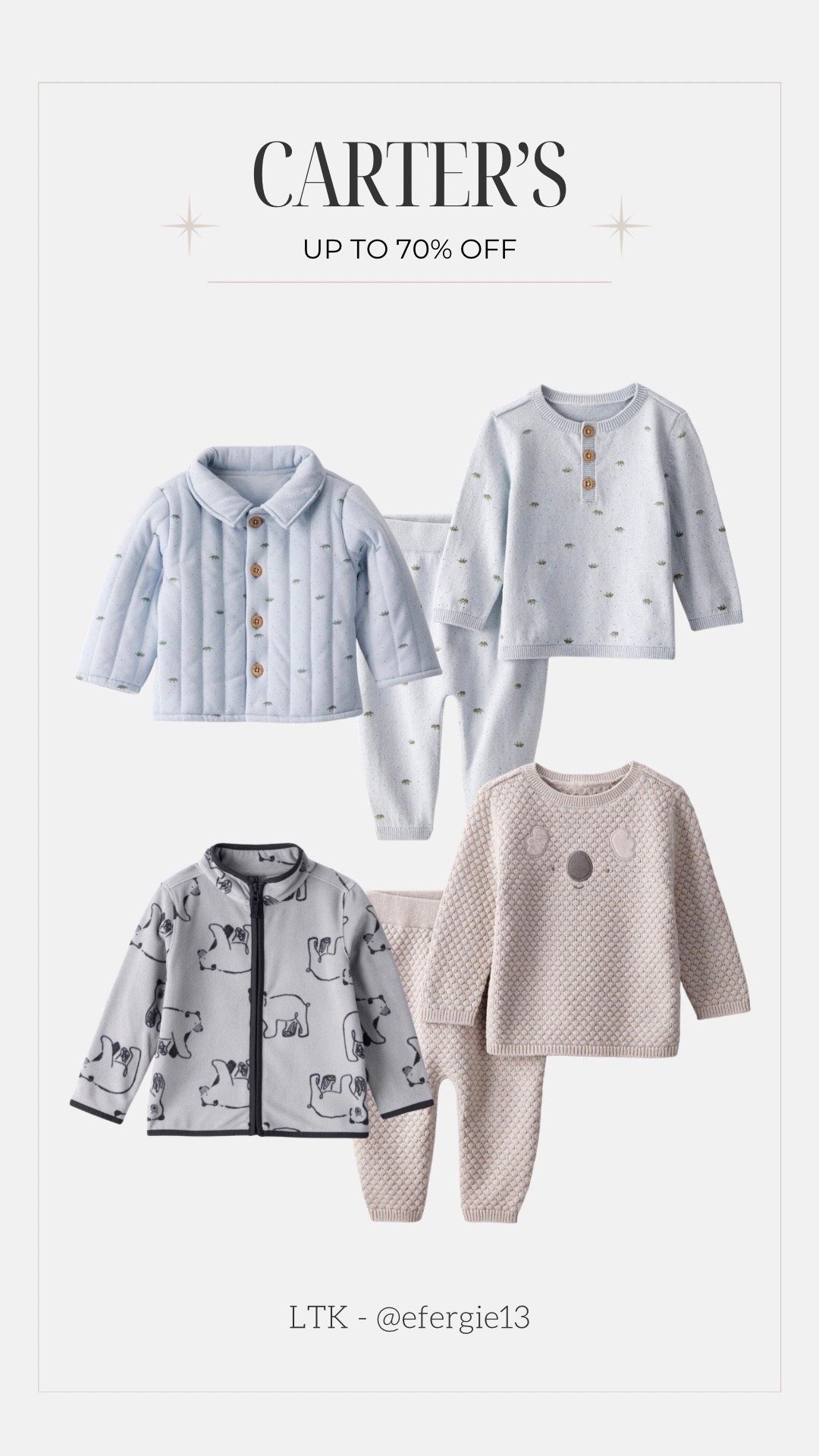 Deals for you: Clearance Styles Up to 70% off!

#LTKootd #LTKBaby #LTKSaleAlert