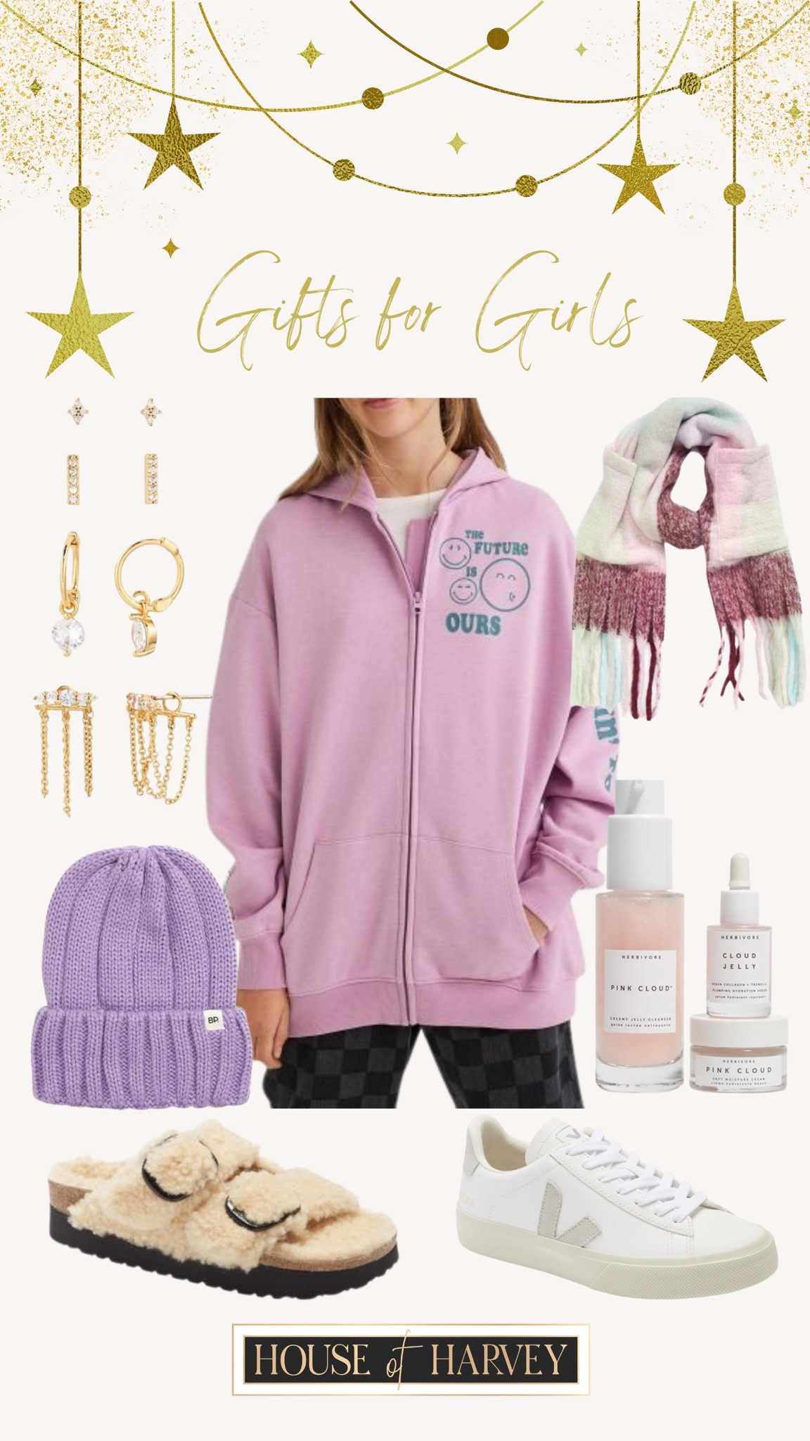 Gifts for girls! 

Holiday style, style tip, gifts, Christmas, hoodie, beanie, beauty, scarf, sneakers, earrings, wish list 

#LTKshoecrush #LTKstyletip #LTKHoliday