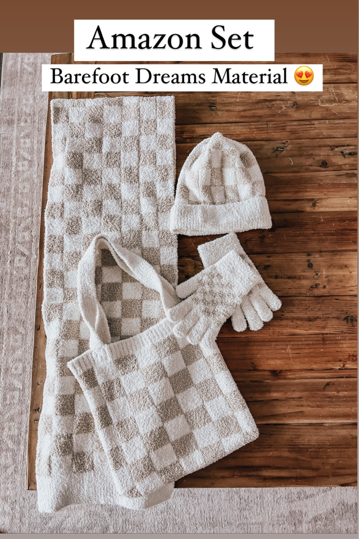 Barefoot Dreams 4 piece cozy set! #founditonamazon

#LTKunder50 #LTKGiftGuide #LTKHoliday